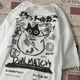 Men Women Cartoon T-Shirts Summer Harajuku Kawaii Cat Printed Short Sleeve Tees Couple Streetwear Loose Clothes Y2K Tops