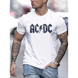 Unisex 2025 T-shirt classic rock band crew neck black T-shirt high quality breathable sports top