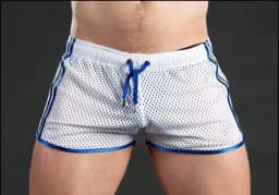2026 New Gym Mens Summer Running Shorts Quick Dry grid Workout Short Pants GYM Wear Men Training Beach Breathable sports Shorts
