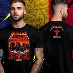 Metallica Dublin Ireland June 19 21 2026 Aviva Stadium Event Band T-Shirt Cotton Graphic Tee Men Women Summer Streetwear