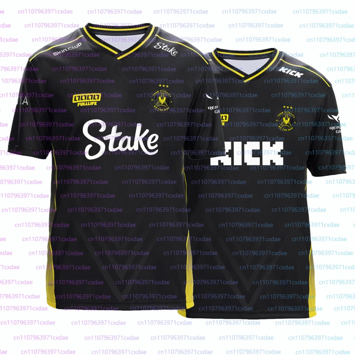 LEC 2026 Spring Team Vitality Jersey Uniform Clothing For Mens Esports Club LOL Game T-shirts Streetwear Fashion Boys Tees Tops