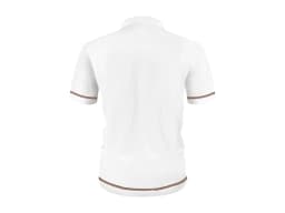 Summer ice silk lapel men's short-sleeved T-shirt men's clothing top