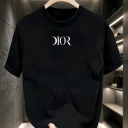 2026 New Summe T-shirt Flat Print Round Neck Short Sleeve Men's and Women's Comfort Wardrobe Essential Daily Wear T-shirt