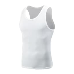 1/3/5 Pcs Men's Solid Color Simple Fashion Fitness Vest Plus Size Youth Sports Physical Education Class Sleeveless T-shirt Tight