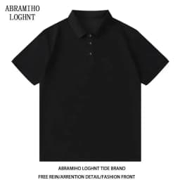 Y2K Short Sleeved Polo Shirt T-shirt Printed Top Dark Gothic Retro Summer Street Top