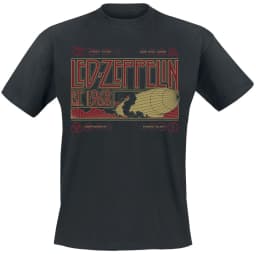 Top Summer Led Zeppelin Graphic Cotton T-shirt Unisex Summer Short Sleeve Fashion Brand Tee Luxury Casual Vintage Tees