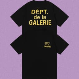Gallery Dept Short Sleeve Letter Printed 2026 New American Casual Street Cotton Large T-shirt Trendy Hot Sale