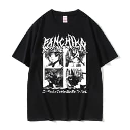 Rock Band Panchiko DEATHMETAL Album Graphic Print Tshirt Men Women Vintage Casual T-shirts Male Oversized Tees Gothic Streetwear