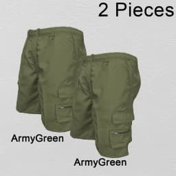 Fashion Men's Cargo Shorts Mens Casual Pants Casual Big Pocket Sports Slacks Cargo Panels Trousers Plus Size for Male