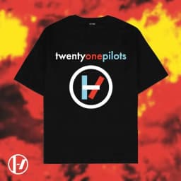 Twenty One Pilots Band Graphics Print Men's T-shirt Short Sleeve Oversized Y2k Top Hip Hop Punk Street Unisex Tee Men's Clothing