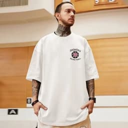 8XL Men Oversize Fashion Loose American Basketball Number ten Print Short Sleeve Round Neck Versatile Trend Couple outfit