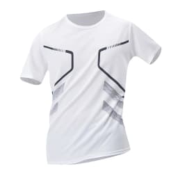 1/3 Piece Men's Four Season Printed Short Sleeved Sports Fitness Quick Drying Comfortable Plus Size Youth Casual Basic Top