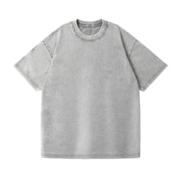 350gsm Men's Washed Vintage T-Shirts Street Hip Hop Retro Punk T Shirt men Harajuku Casual Cotton Short Sleeve Acid Wash Tops
