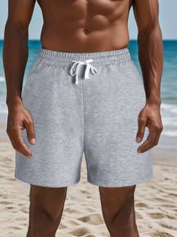 American Retro Men's 100% Pure Cotton Sports and Casual Shorts for All Seasons, New Men's and Women's Casual Street Wear