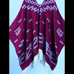 Men's Cape Fashionable Knitted Fringed Pullover Mantle Men Thickened Warm Large Shawl Wool-like Material Winter Season