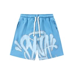 American Street Graffiti Letter Printed Sports Shorts for Men's Sports and Leisure Quick Drying Beach Pants