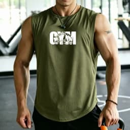 Men's Summer Casual Sleeveless Tank Top Print mesh breathable Daily Wear Light Workout Stylish Streetwear Vest men tops