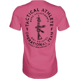 Tactical Athlete Operational Team Men's T-shirt - Combat Iron Military T-shirt - Suitable for Sports Wear Pure Cotton