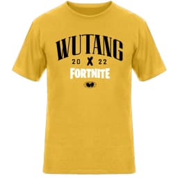 Classic Yellow Legendary Rap Group Wu Tang Band T-Shirt Cotton Graphic Tee Men Women Summer Streetwear