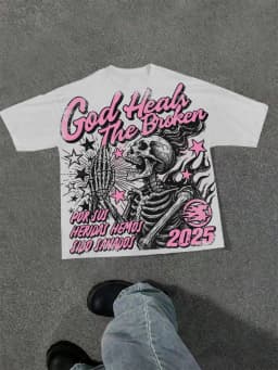 Graphic T-shirt Men Women Vintage Top Hip Hop Streetwear Oversized Tshirt Short Sleeve Casual Clothing Summer Fashion Trendy Tee