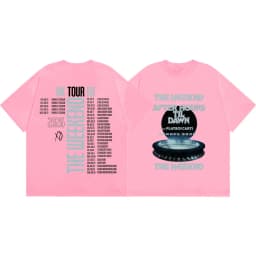 The Weeknd After Hours Til Dawn Tour 2026 Merch T Shirts Fashion Hip Hop Short Sleeve T-shirts Men Women Casual Cotton T-shirt