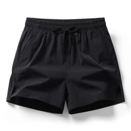 2026 New Summer Men's Sports and Leisure Shorts with Pockets, Solid Color, Lightweight, Suitable for Jogging and Beach Wear