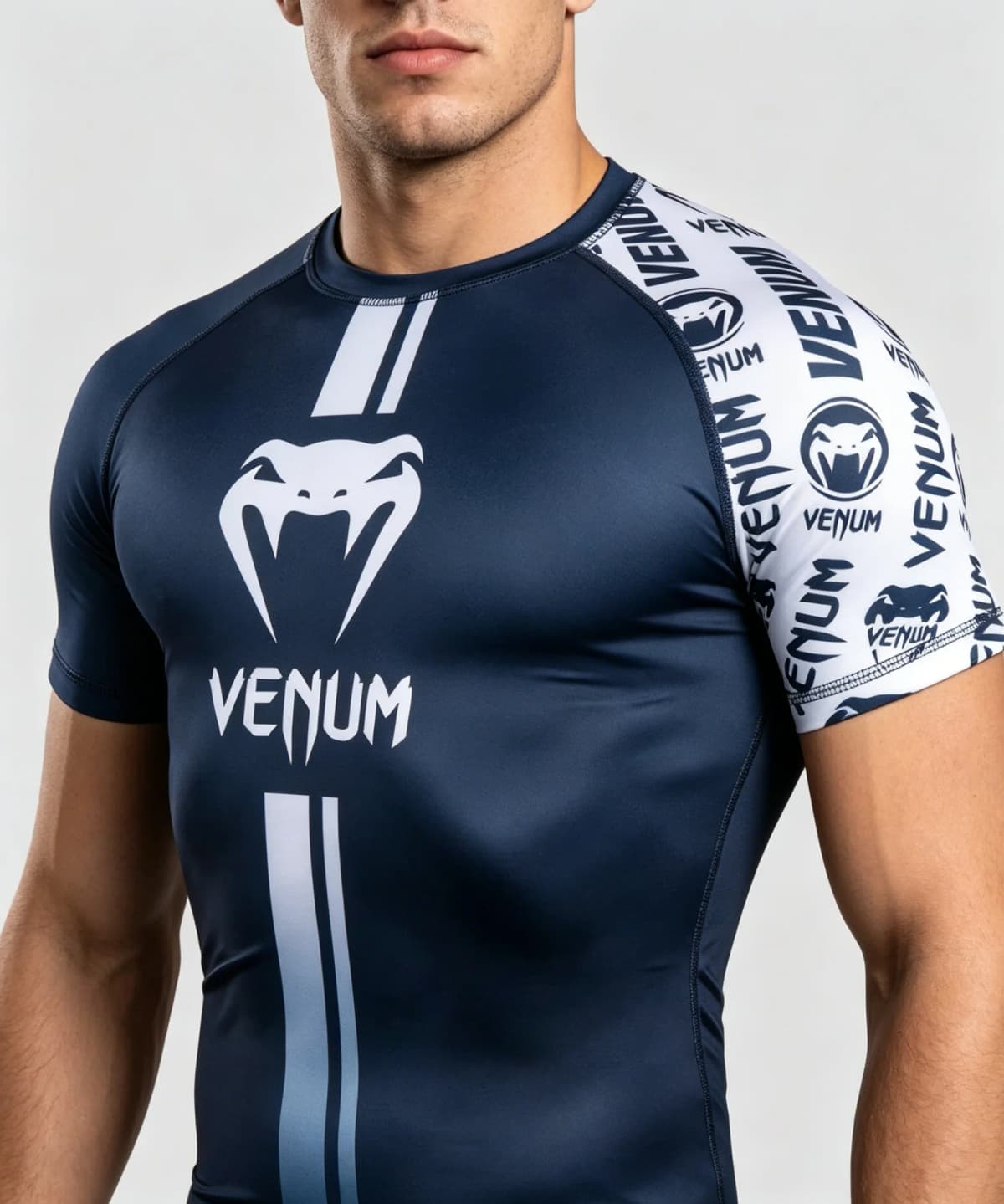 2026 Summer Men's Sports Compression Short-sleeve T-shirt Quick-dry Breathable Gym Training Top