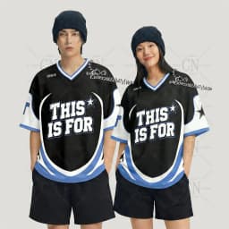 6th World Tour: This Is For Unisex Jersey Fashion Casual Ouple Outfits Top 2026 Kpop Fan Gif Summer Men'S Women'S T-Shirts