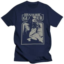 Hysteric Glamour Printed T-shirt Man Women Cotton T-shirt Men's T-shirts 2026 Summer Men's Clothing Tops High Quality Streetwear