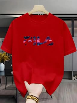 2D printed men's loose summer T-shirt, printed round neck casual tight T-shirt, short sleeved T-shirt