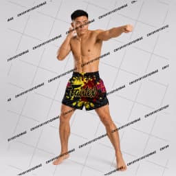 New Fairtex Muay Thai Shorts - Rotting Fist Men MMA Sports Oversized Speed Drying Gym Octagonal Cage Training Shorts