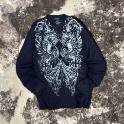 Fashionable Men's Autumn Personalized Skull Letter Print Micro Elastic Comfortable Long-Sleeved T-Shirt Outdoor Street Style Top