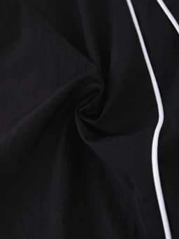American Side Stripe Letter Embroidered Wide Leg Casual Pants Men's Summer Loose Draped Sports Trousers