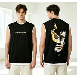 2026 Summer Tomorrowland Consciencia Spirit World of Emotions Tank Top Men's Women's Y2K round neck Loose Vest Tops