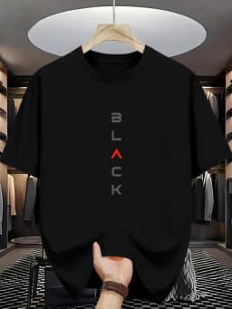 Men's Fashion Printed T-Shirt Men's Fashion Printed T-Shirt Round Neck T-Shirt Loose Top