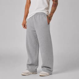 Men's Large Size Oversized Wide-Leg Sweatpants - Loose-Fit Trousers with Elastic Waist Breathable Winter Pants