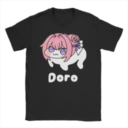 Fashion New Doro Meme Nikke for Men Women T Shirts Anime Game Fun Tee Shirt Short Sleeve Crewneck T-Shirt Cotton Printed Clothes