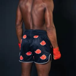 Summer New Red Cloud Muay Thai Shorts Men Oversized Quick-Dry Anime Enthusiast MMA Sport Shorts Octagonal Cage Shorts 