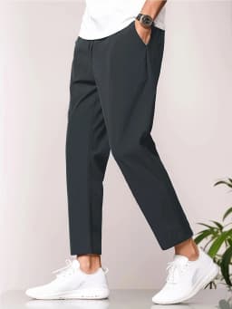 Spring/Summer New Fashion Solid Color Men's Casual Pants Thin SweatPants Quick Drying Cool Sport Jogger Drawstring Pants