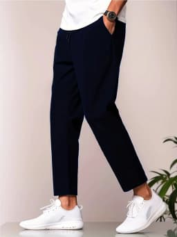 Spring/Summer New Fashion Solid Color Men's Casual Pants Thin SweatPants Quick Drying Cool Sport Jogger Drawstring Pants
