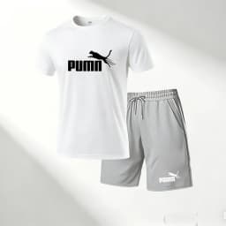 Hot Sale 2026 Men's T-Shirts Sets O-Neck Short Sleeve+Sports Shorts Quick Dry Casual Street Fashion Home Outdoor Running 2 Piece