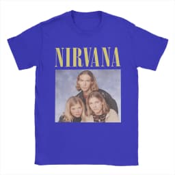 Vintage T-Shirt Summer Nirvana Hanson Leisure T-Shirts Cotton Tshirt for Male Y2K Casual Plus Size 6XL Short Sleeve Tees