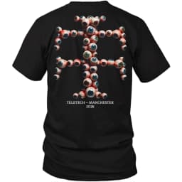 Teletech Manchester 2026 Back Print Tshirt Techno Rave Electronic Music Oversized Unisex Short Sleeve Cotton Graphic Tee