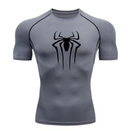 Compression Shirt Men Fitness Gym Super Hero Sport Running T-shirt Rashgard Tops Tee Quick Dry Short Sleeve T-shirt For Men
