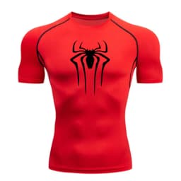 Compression Shirt Men Fitness Gym Super Hero Sport Running T-shirt Rashgard Tops Tee Quick Dry Short Sleeve T-shirt For Men