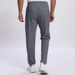 Pants Thin Quick-Dry Flat Men's Summer Nylon Ice Silk Long Feet Stretch Breathable Large Size Casual Baggy Clothes Large Size