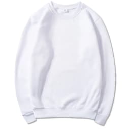 Korean Fashion Men's Round Neck Sweatshirts Autumn Long Sleeves Vacation Pullovers Tops Casual Popular Man Solid Sweat Shirts