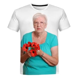 2025 Hot Sales New Creative Funny 3d Printing Cute T-shirt Grandma Funny Ice Lolly Casual Shirt Loose Oversize Top