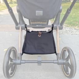 Stroller Shopping Basket For Cybex Priam 3/4 Platinum (2019~2026) Pushchair Storage Bag Baby Cart Diaper Bag Buggy Basket