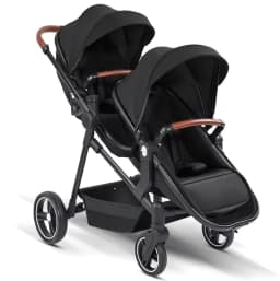 NEW 2in1 Baby stroller Multi functional twins double stroller for 2 kids baby carriage, portable stroller can be boarded